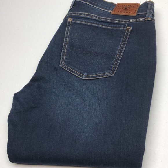 VINTAGE LUCKY BRAND JEANS CHARLIE SKINNY 10/30x30 ZIPPERS🍀 LUCKY YOU 🍀 - Picture 1 of 12